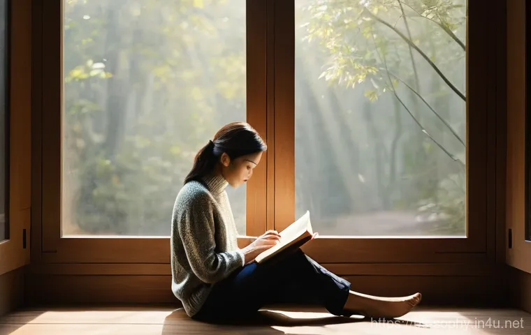 소피루비 성격 유형 - **Prompt 1: Journey of Self-Discovery**
    A tranquil and introspective scene featuring a person in...