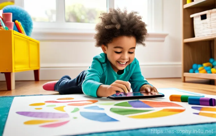 소피루비의 브랜드 확장 - **Prompt 1: Transmedia Playtime Adventure**
    A group of happy, diverse children (ages 6-10) engag...