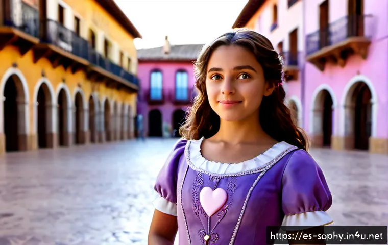 Home 17 소피루비 주인공의 역할 - Photorealistic cinematic portrait of a confident young magical heroine as the central protagonist, s...