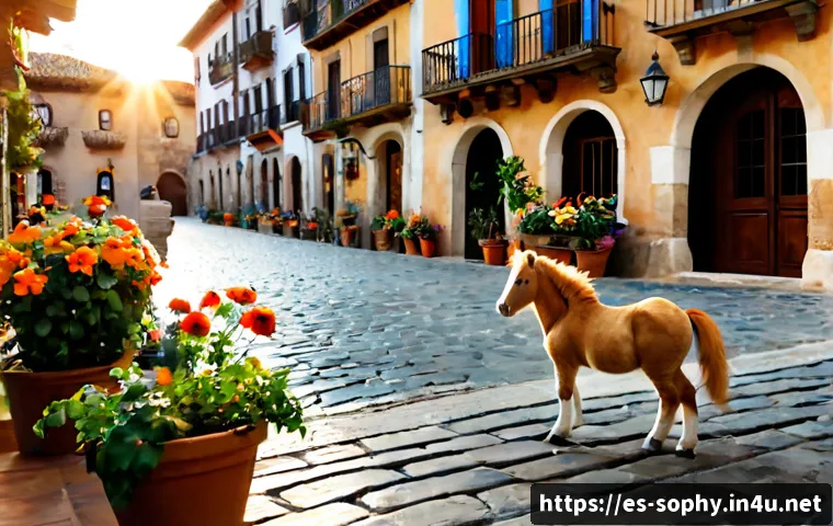 소피루비 이야기 속 동물 - Photorealistic storybook scene of a gentle white pony, a fluffy orange kitten, and a small blue bird...